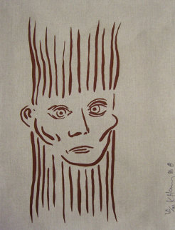 Joseph Beuys Portrait 1986 HS Limited Edition Print - Keith Haring Joseph Beuys Portrait 1986 HS Limited Edition Print - Keith Haring