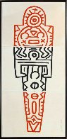 Totem 1989 76x35 Limited Edition Print by Keith Haring - 1 Totem 1989 76x35 Limited Edition Print by Keith Haring - 1