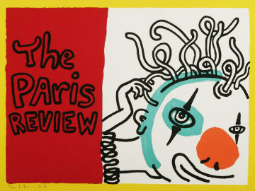 Paris Review 1989 HS Limited Edition Print - Keith Haring Paris Review 1989 HS Limited Edition Print - Keith Haring