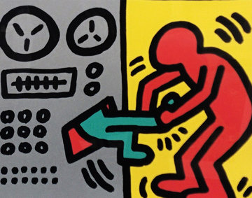 Pop Shop III (1) 1989 HS Limited Edition Print - Keith Haring Pop Shop III (1) 1989 HS Limited Edition Print - Keith Haring