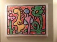 Flowers #4 1990 Limited Edition Print by Keith Haring - 2 Flowers #4 1990 Limited Edition Print by Keith Haring - 2