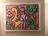 Flowers #4 1990 Limited Edition Print by Keith Haring - 2