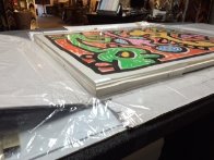Flowers #4 1990 Limited Edition Print by Keith Haring - 3 Flowers #4 1990 Limited Edition Print by Keith Haring - 3