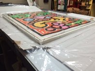 Flowers #4 1990 Limited Edition Print by Keith Haring - 5 Flowers #4 1990 Limited Edition Print by Keith Haring - 5