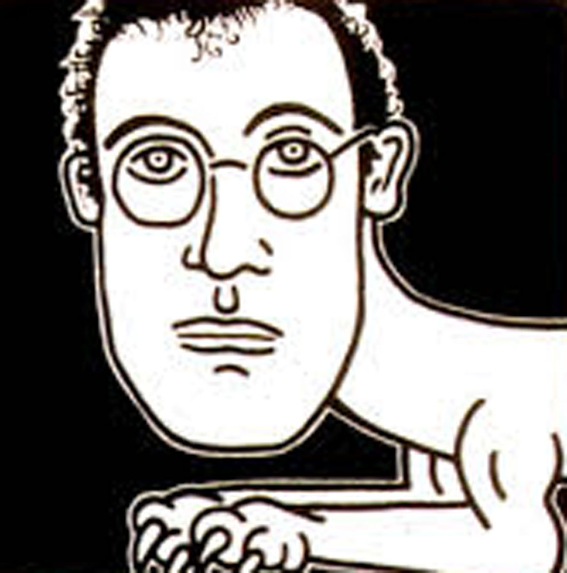 Self Portrait 1986 HS Limited Edition Print by Keith Haring Self Portrait 1986 HS Limited Edition Print by Keith Haring