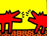 Pop Shop IV, Complete Set of 4 Prints All same AP number Limited Edition Print by Keith Haring - 2 Pop Shop IV, Complete Set of 4 Prints All same AP number Limited Edition Print by Keith Haring - 2