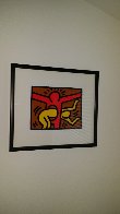 Pop Shop IV, Complete Set of 4 Prints All same AP number Limited Edition Print by Keith Haring - 7 Pop Shop IV, Complete Set of 4 Prints All same AP number Limited Edition Print by Keith Haring - 7