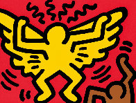 Pop Shop IV, Complete Set of 4 Prints All same AP number Limited Edition Print by Keith Haring - 1 Pop Shop IV, Complete Set of 4 Prints All same AP number Limited Edition Print by Keith Haring - 1