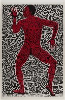 Into 84 (Tony Shafrazi Gallery Poster) 1984 Other by Keith Haring - 1 Into 84 (Tony Shafrazi Gallery Poster) 1984 Other by Keith Haring - 1