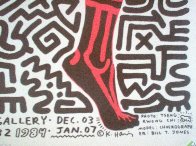 Into 84 (Tony Shafrazi Gallery Poster) 1984 Other by Keith Haring - 4 Into 84 (Tony Shafrazi Gallery Poster) 1984 Other by Keith Haring - 4