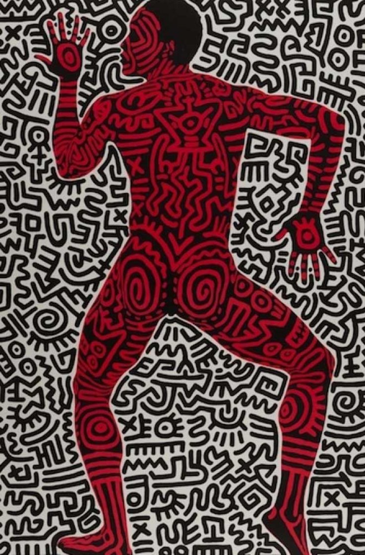 Into 84 (Tony Shafrazi Gallery Poster) 1984 Other by Keith Haring Into 84 (Tony Shafrazi Gallery Poster) 1984 Other by Keith Haring