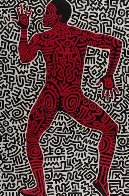Into 84 (Tony Shafrazi Gallery Poster) 1984 Other by Keith Haring - 0 Into 84 (Tony Shafrazi Gallery Poster) 1984 Other by Keith Haring - 0