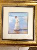 Water's Edge 1986 21x21 Original Painting by Gregory Frank Harris - 3
