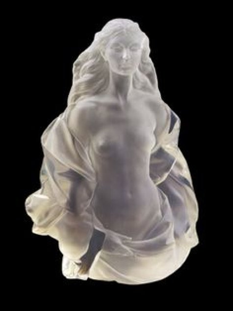 Fidelia  Acrylic Sculpture 1988  25 in Sculpture by Frederick Hart