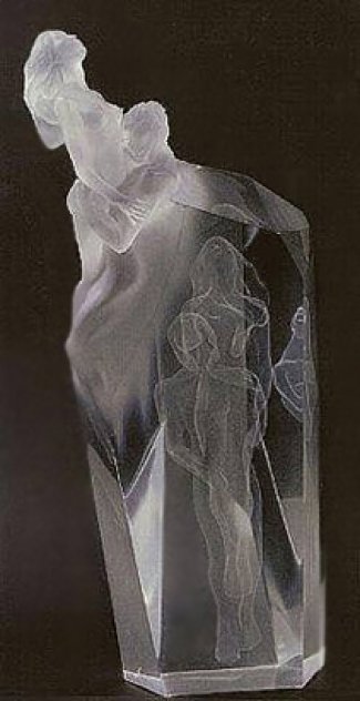 Dance of Life Acrylic Sculpture 1990 23 in by Frederick Hart