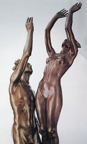 Celebration Life Size Bronze Sculpture 1991 83 in  Artist Proof Sculpture - Frederick Hart
