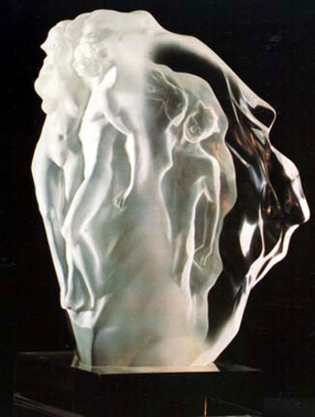 Breath of Life Acrylic  Sculpture 1990 - 17 in Sculpture - Frederick Hart