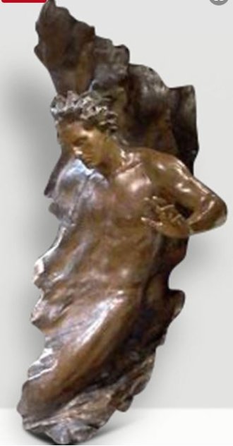 Ex Nihilo Figure 8 (Full Scale) Life Size  2004 Bronze Sculpture 68 in Sculpture by Frederick Hart