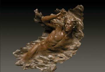 Ex Nihilo Figure 3, 2008 Bronze Sculpture 55 in Sculpture - Frederick Hart