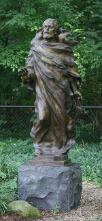 St. Paul Bronze Sculpture  2004 (Full Scale) AP 69 in Sculpture - Frederick Hart
