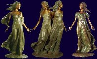 Daughters of Odessa Trilogy, 1997 Set of 3 Bronze Sculptures 48 in high Sculpture by Frederick Hart - 0 Daughters of Odessa Trilogy, 1997 Set of 3 Bronze Sculptures 48 in high Sculpture by Frederick Hart - 0