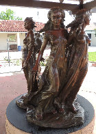 Daughters of Odessa Trilogy, 1997 Set of 3 Bronze Sculptures 48 in high Sculpture by Frederick Hart - 4 Daughters of Odessa Trilogy, 1997 Set of 3 Bronze Sculptures 48 in high Sculpture by Frederick Hart - 4