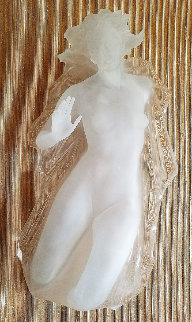 Sacred Mysteries Female Acrylic Sculpture 1982 40 in Sculpture - Frederick Hart Sacred Mysteries Female Acrylic Sculpture 1982 40 in Sculpture - Frederick Hart