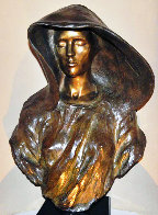 Source Bust Bronze Sculpture 2010 24 in Sculpture by Frederick Hart - 1