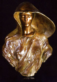 Source Bust Bronze Sculpture 2010 24 in Sculpture - Frederick Hart