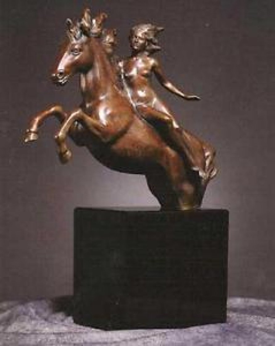 Equus Bronze Sculpture 1998 21 in Sculpture by Frederick Hart