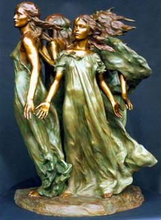 Daughters of Odessa Bronze Sculpture 1998 Sculpture - Frederick Hart