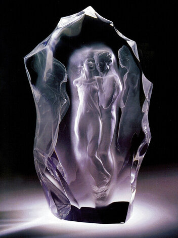 Illuminata III Acrylic Sculpture 1999 17 in Sculpture - Frederick Hart