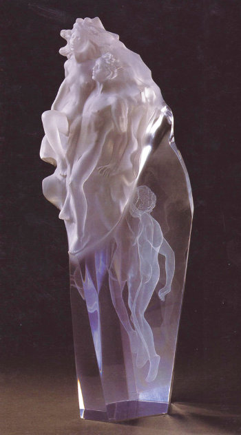 Born of Light Acrylic Sculpture 23 in Sculpture by Frederick Hart