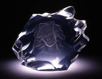 Illuminata I Acrylic Sculpture 1997 15 in Sculpture - Frederick Hart Illuminata I Acrylic Sculpture 1997 15 in Sculpture - Frederick Hart