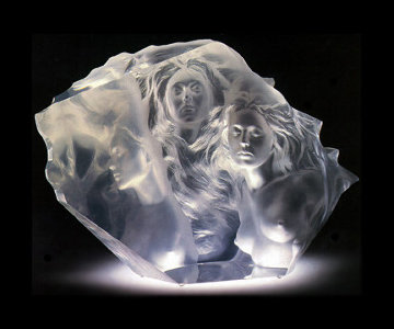 Counterpoint Acrylic Sculpture 1997 22 in Sculpture - Frederick Hart Counterpoint Acrylic Sculpture 1997 22 in Sculpture - Frederick Hart
