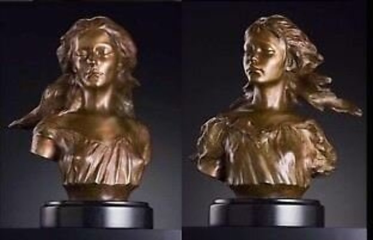 Theater And Poetry Pair of Bronze Matched Set, 2006 From the Muses Suite 15 in Sculpture by Frederick Hart Theater And Poetry Pair of Bronze Matched Set, 2006 From the Muses Suite 15 in Sculpture by Frederick Hart