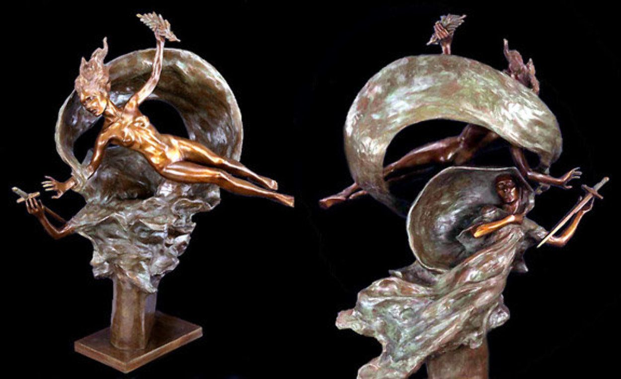 Liberty And Sacrifice Bronze Sculpture 2006 35 in Sculpture by Frederick Hart Liberty And Sacrifice Bronze Sculpture 2006 35 in Sculpture by Frederick Hart
