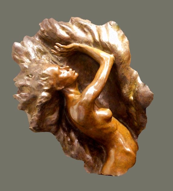 Ex Nihilo Fragment 7 Bronze Sculpture 2003 41 in Sculpture by Frederick Hart