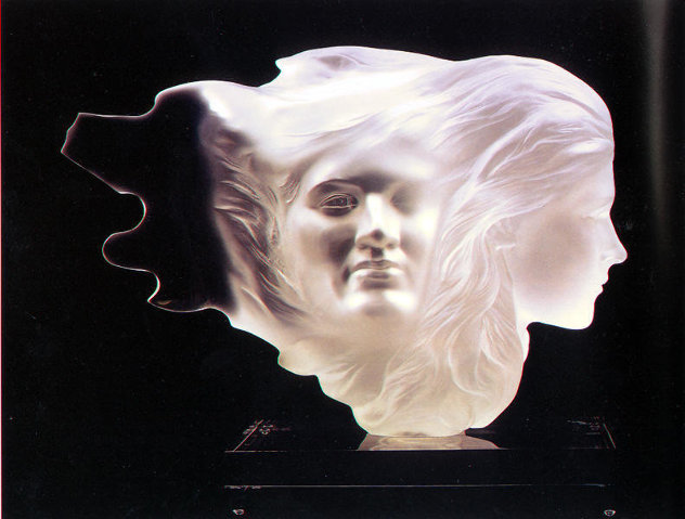 Herself Acrylic Sculpture 1984 18 in Sculpture by Frederick Hart