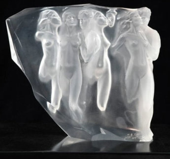 Gerontion Acrylic Sculpture 1982 12 in Sculpture - Frederick Hart Gerontion Acrylic Sculpture 1982 12 in Sculpture - Frederick Hart