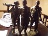 Three Soldiers Bronze Sculpture 1984 18 in Sculpture by Frederick Hart - 1