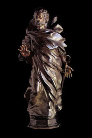 St Paul Maquette Bronze Sculpture 2004 25 in Sculpture - Frederick Hart