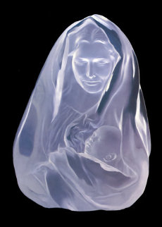 Mother and Child Acrylic Sculpture 26 in Sculpture - Frederick Hart Mother and Child Acrylic Sculpture 26 in Sculpture - Frederick Hart