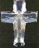 Cross of the Millennium Acrylic Sculpture 2000 12 in Sculpture by Frederick Hart - 0