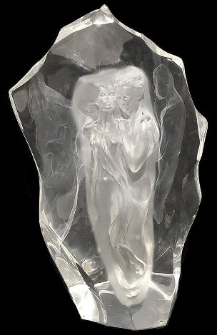Illuminata Set of 3 Acrylic Sculptures, 1997 14 in Sculpture - Frederick Hart