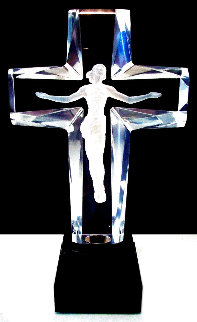 Cross of the Millennium Maquette Acrylic Sculpture: Deluxe Edition 1995 12 in Sculpture - Frederick Hart Cross of the Millennium Maquette Acrylic Sculpture: Deluxe Edition 1995 12 in Sculpture - Frederick Hart