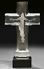 Cross of the Millennium I Deluxe Acrylic Sculpture 12 in 1995 Sculpture by Frederick Hart - 0