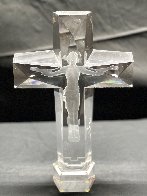 Cross of the Millennium I Deluxe Acrylic Sculpture 12 in 1995   Sculpture by Frederick Hart - 0