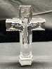 Cross of the Millennium I Deluxe Acrylic Sculpture 12 in 1995 Sculpture by Frederick Hart - 3