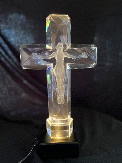 Cross of the Millennium Maquette Acrylic Sculpture DX 1995 12 in  Sculpture - Frederick Hart